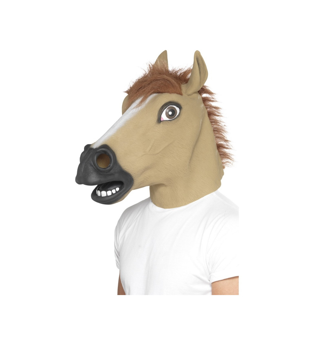 Maska na obličej -kůň