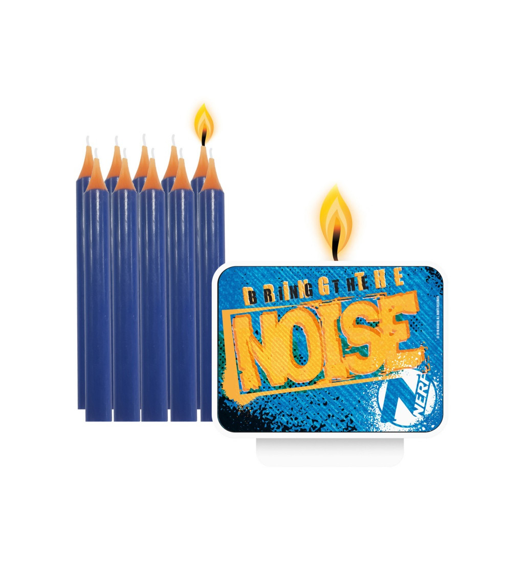 Mini svíčky - Nerf