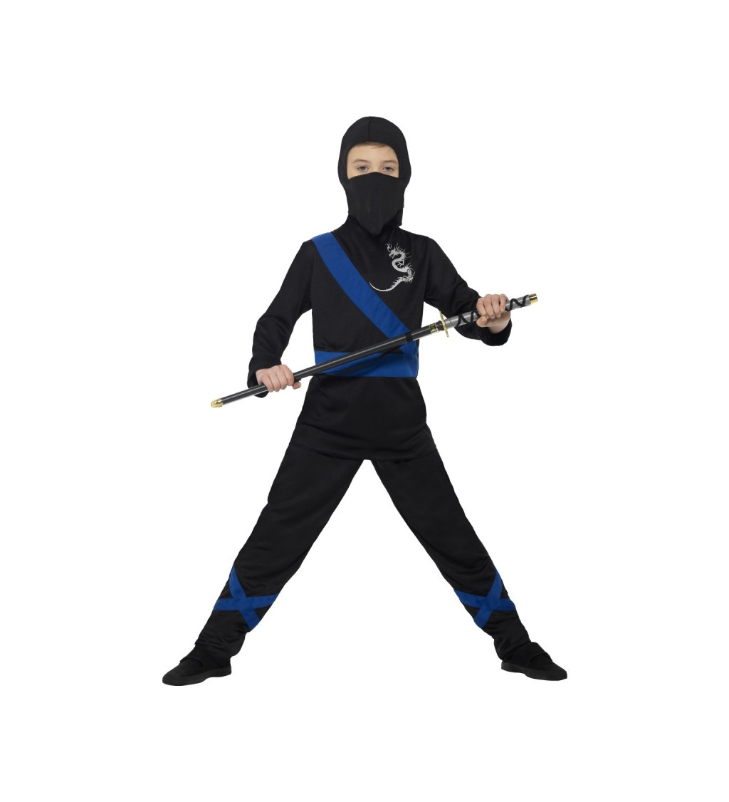 Dětský Ninja kostým - černý