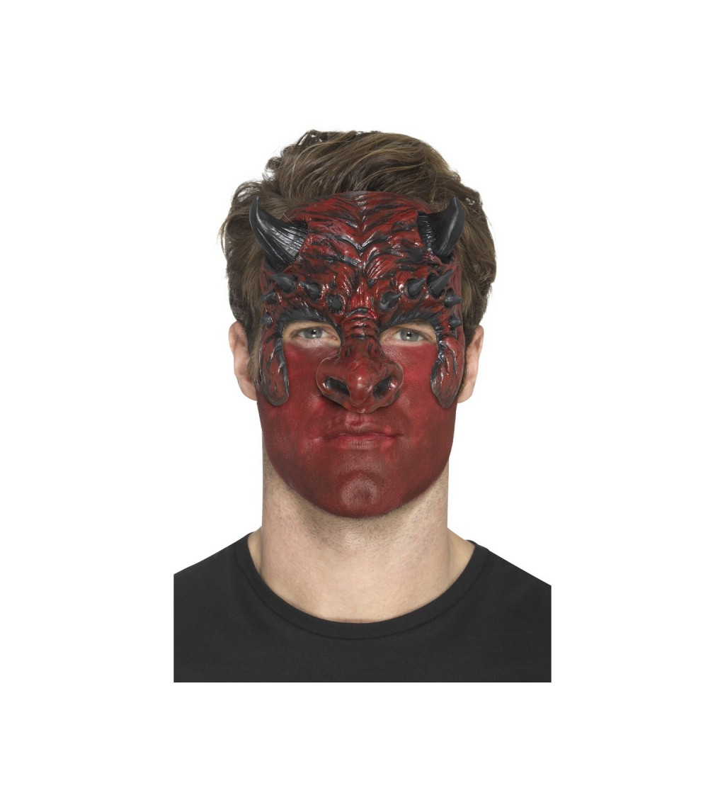 Maska ďábla - nalepovací