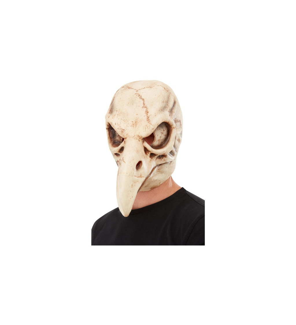 Celohlavová maska - ptačí lebka