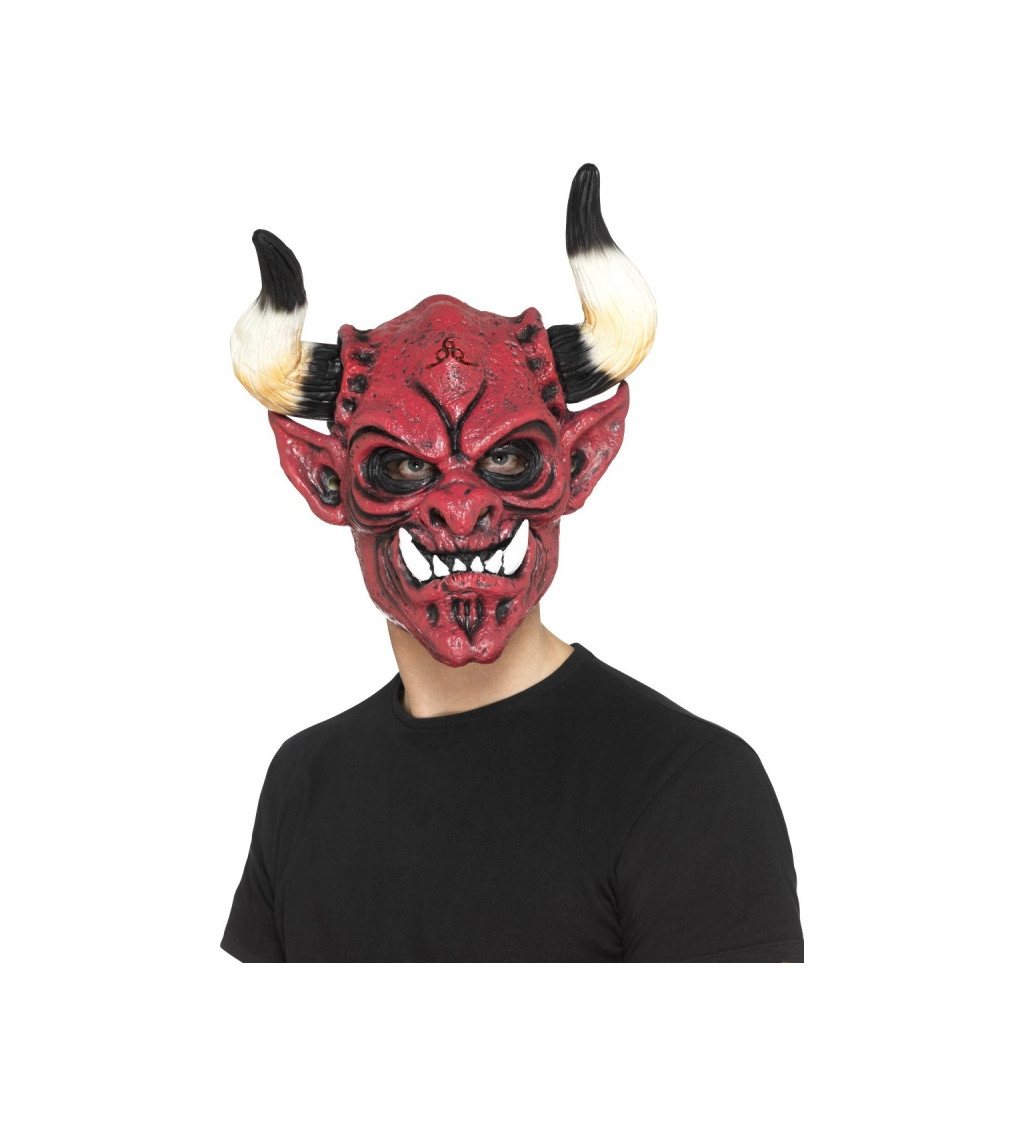 Maska ďábla - latexová