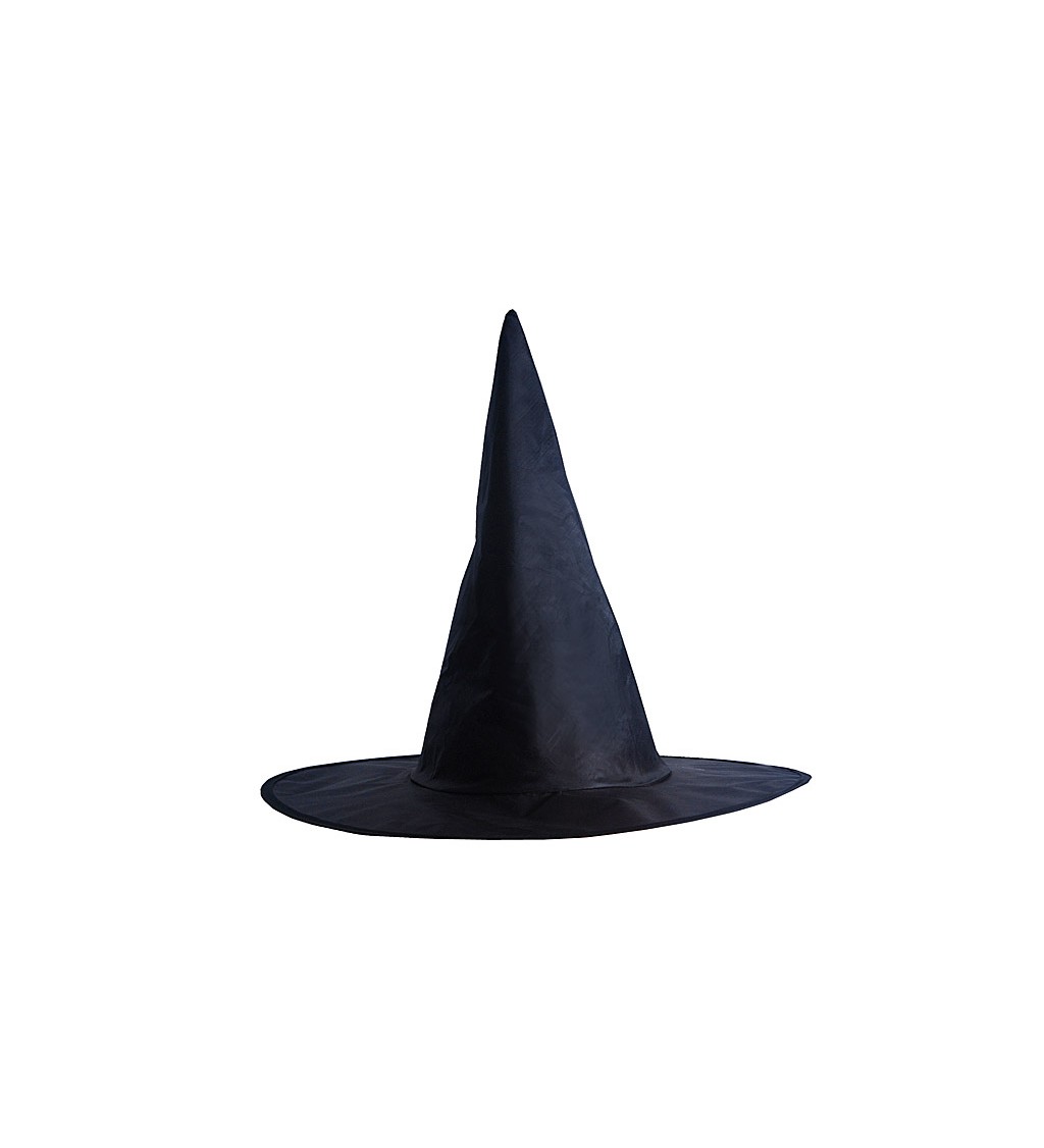 Dětský černý čarodějnický klobouk