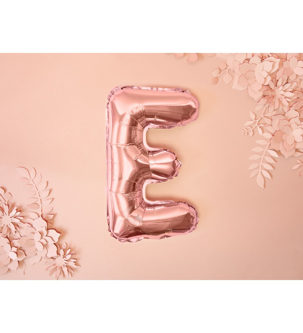Fóliový balónek písmeno "E"