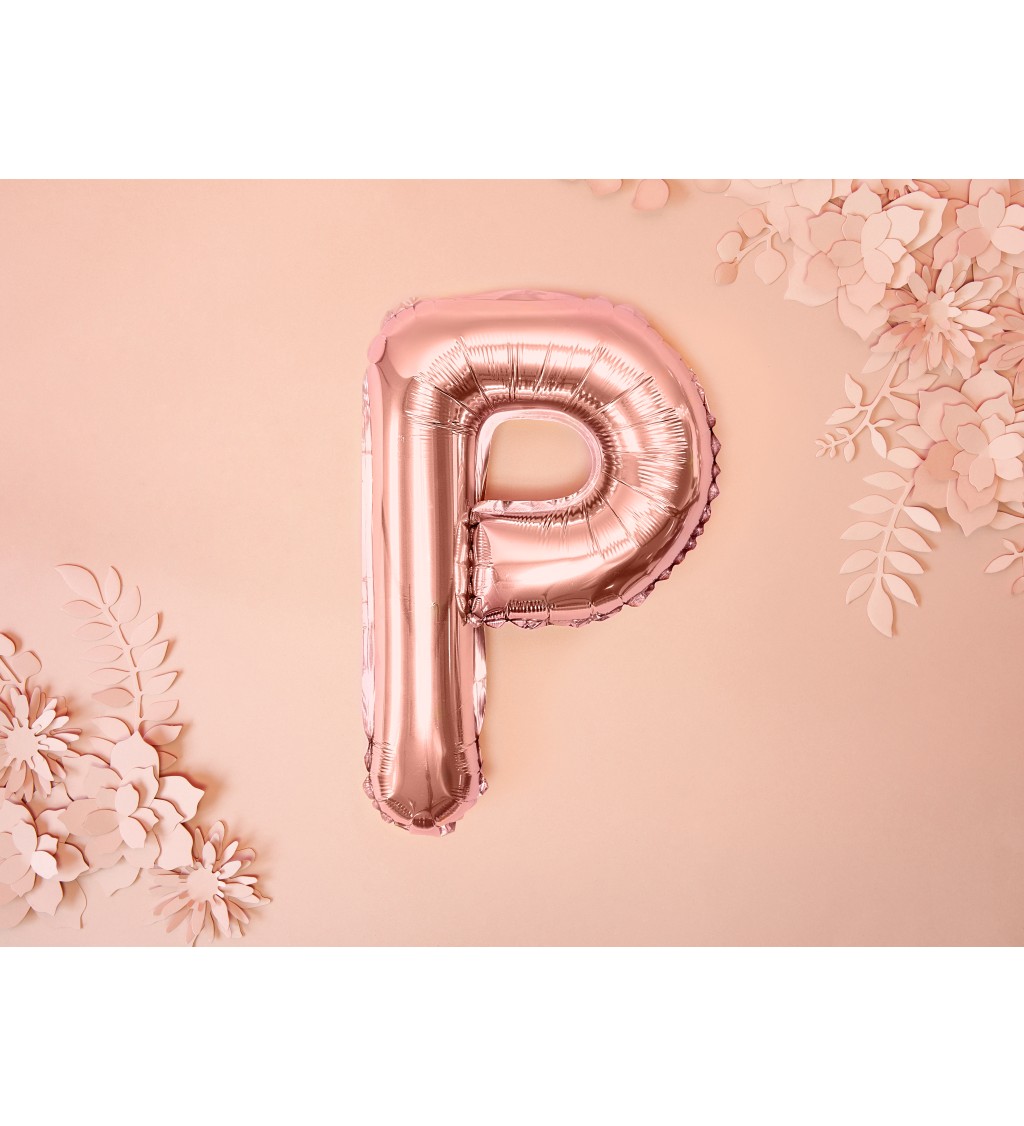 Fóliový balónek písmeno "P"