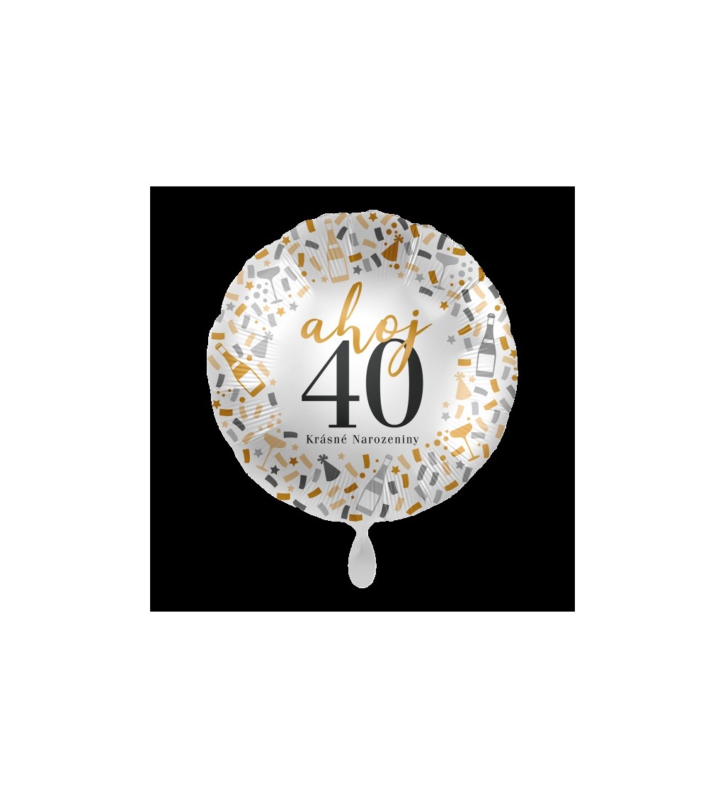 Balónek - Ahoj krásné narozeniny 40