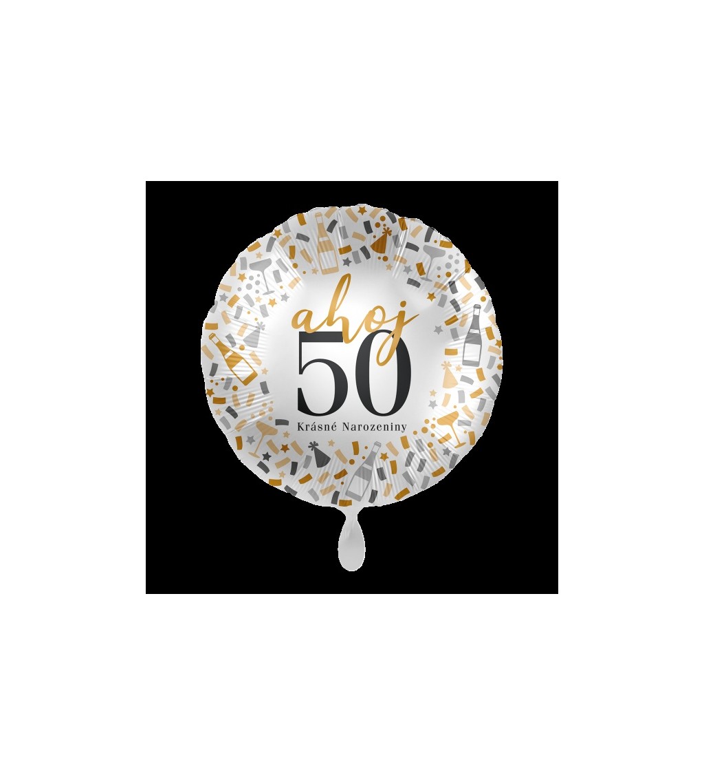 Balónek - Ahoj krásné narozeniny 50