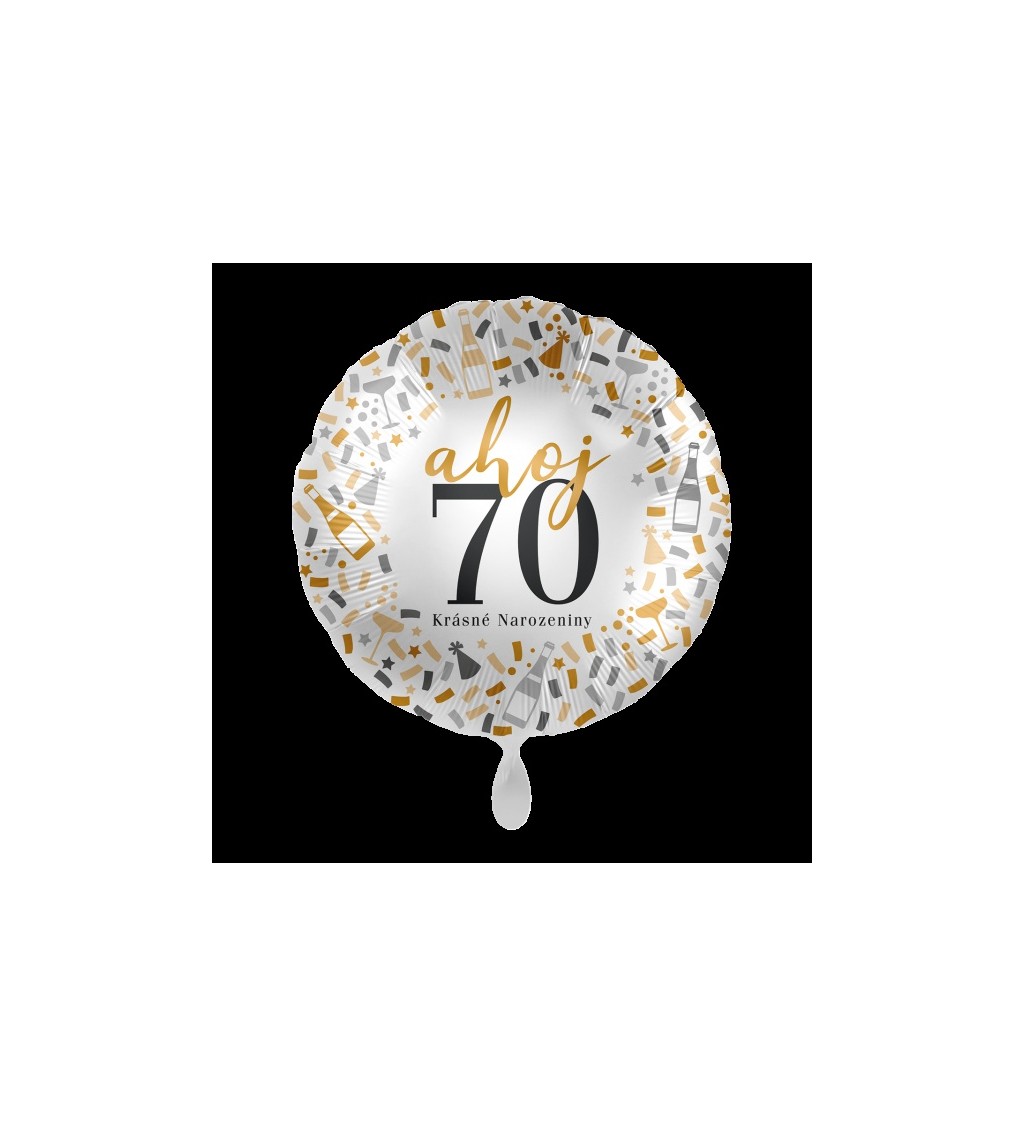 Balónek - Ahoj krásné narozeniny 70