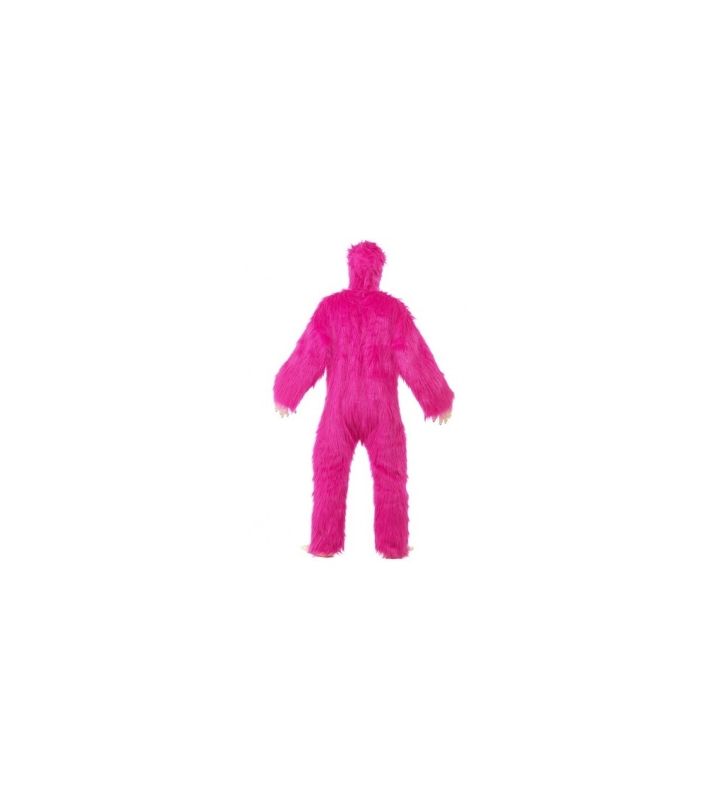 Kostým Růžová gorila - unisex