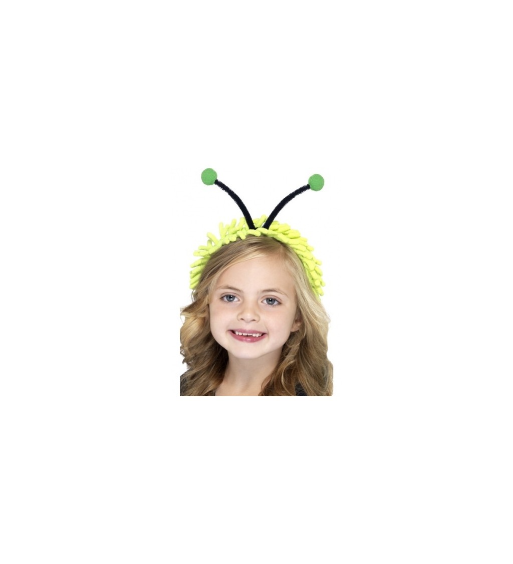 Dětská čelenka s tykadly - Brouček
