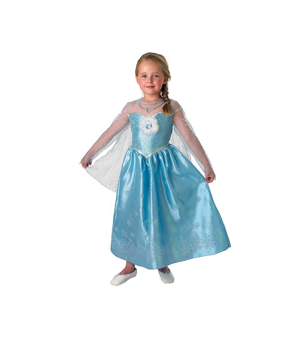 Dětský kostým - Královna Elsa deluxe