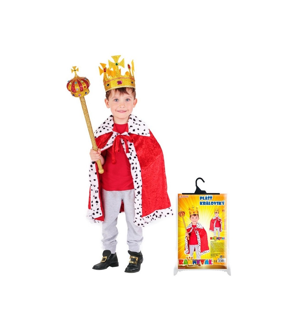 Dětský kostým - Královský plášť