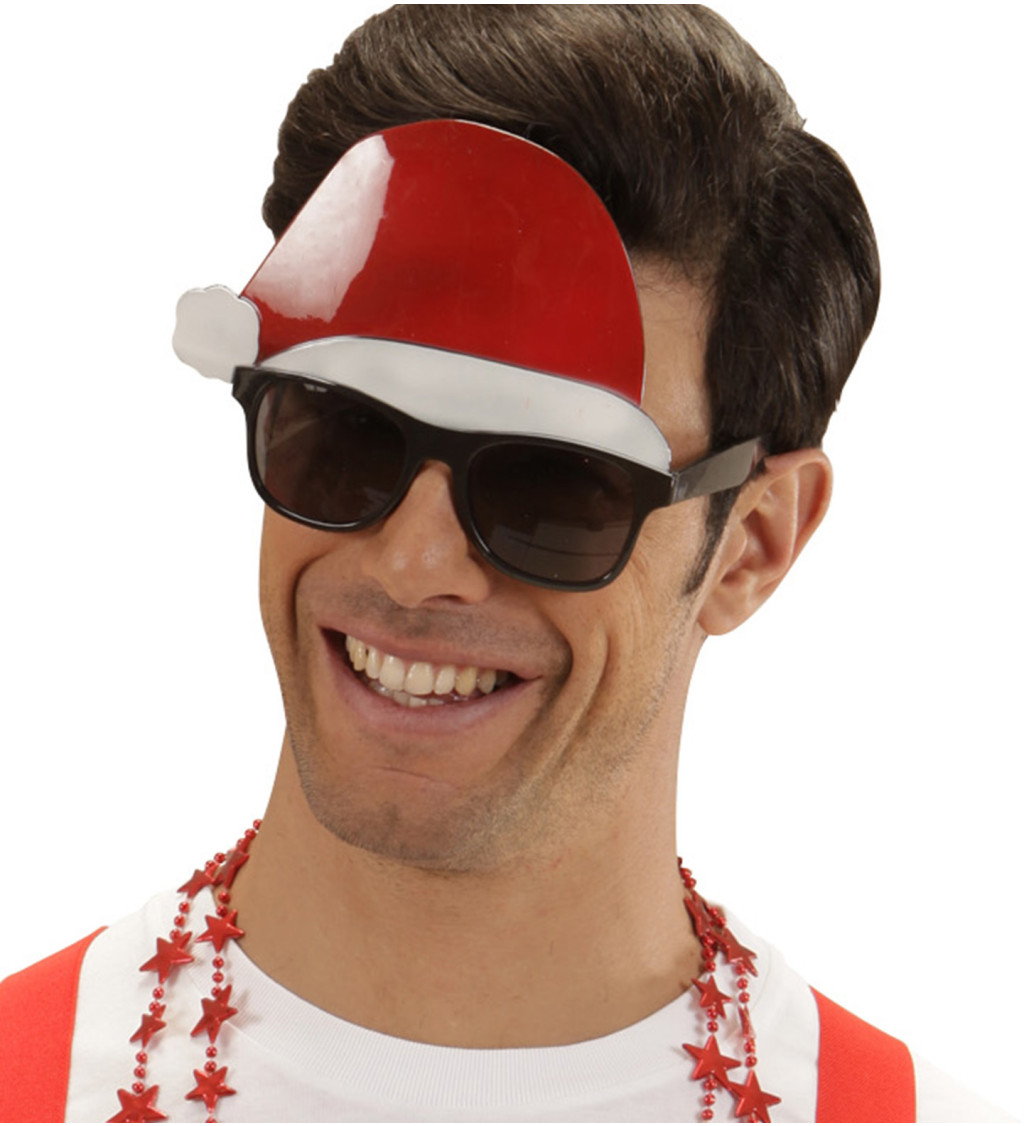 Vtipné vánoční brýle Santa