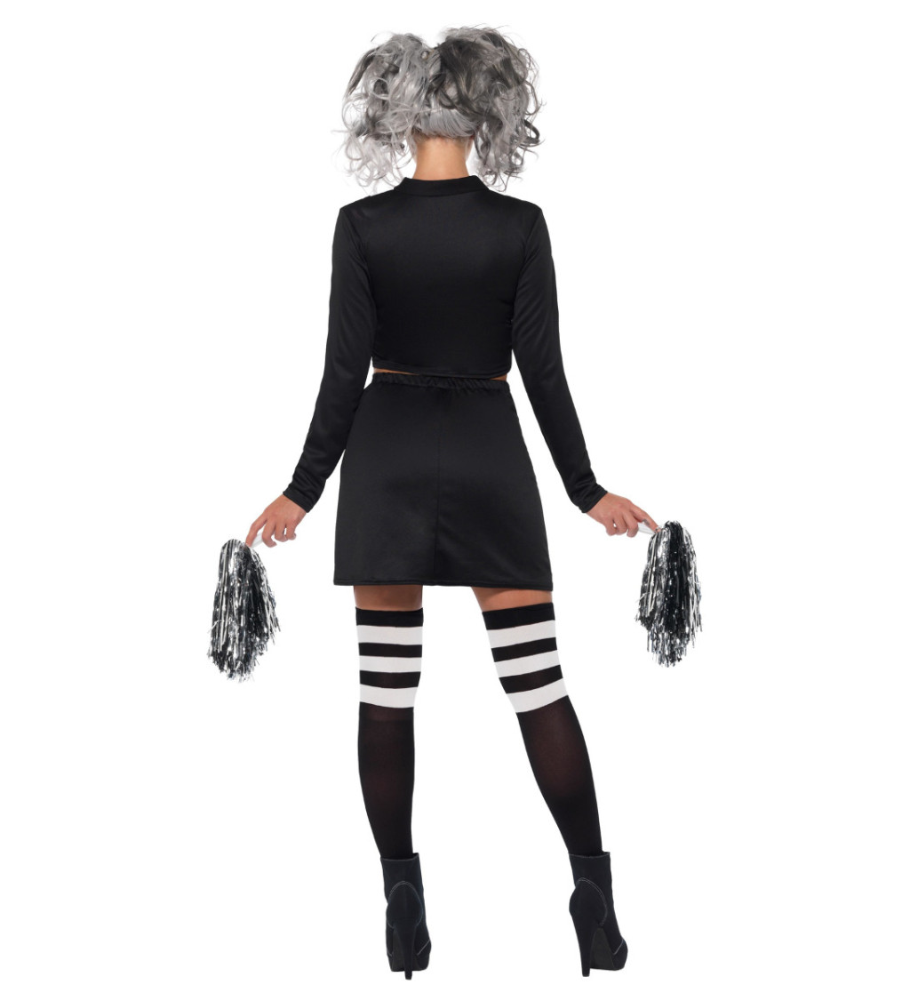 Zombie roztleskávačka dámský kostým