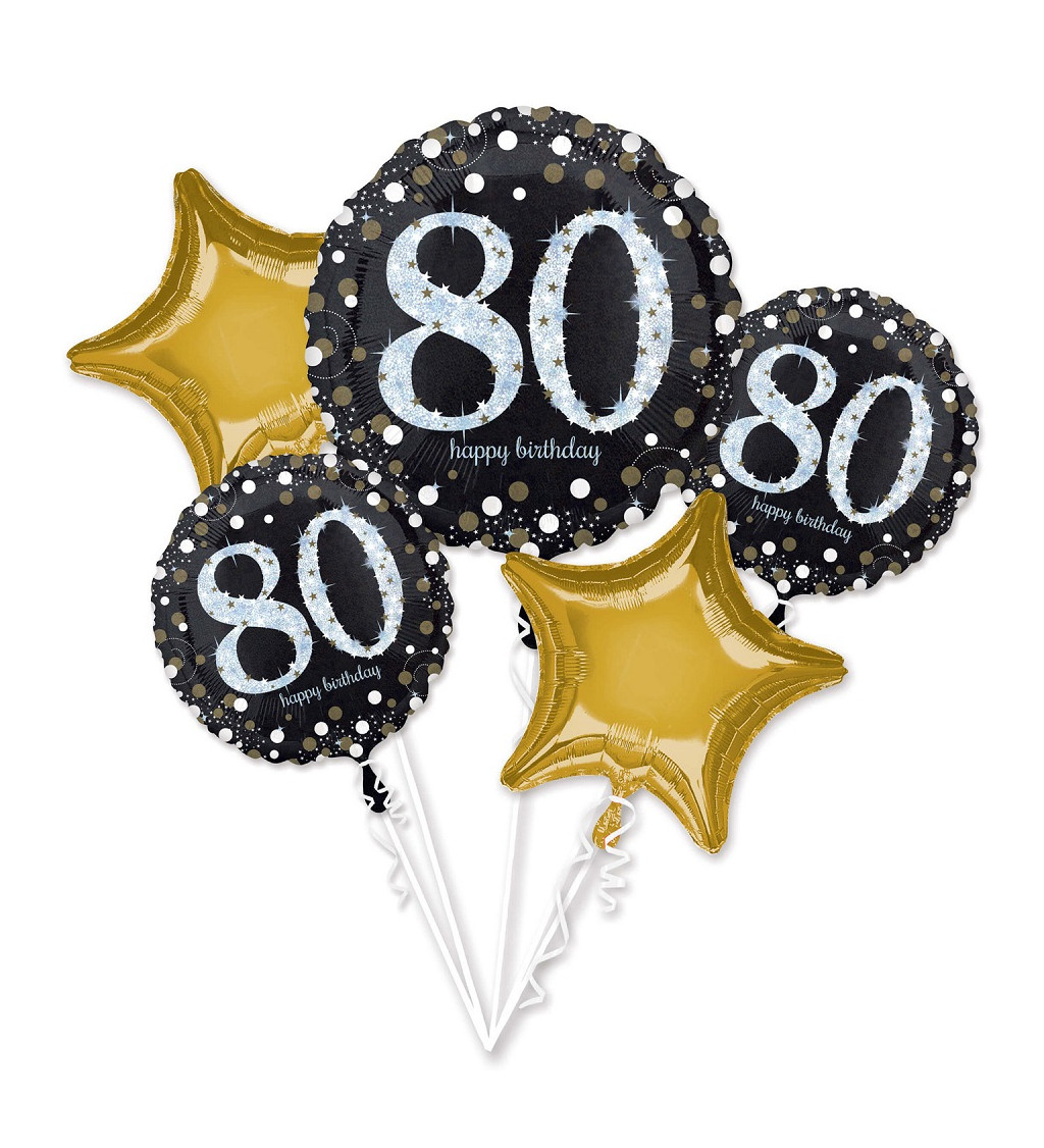 Set balónků - 80 let