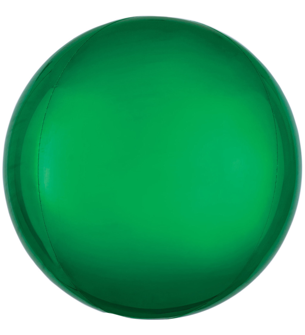 Balónek kulatý zelený