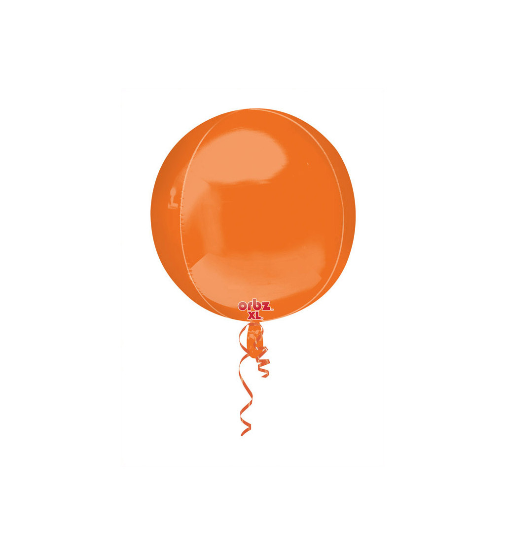 Velký oranžový balónek