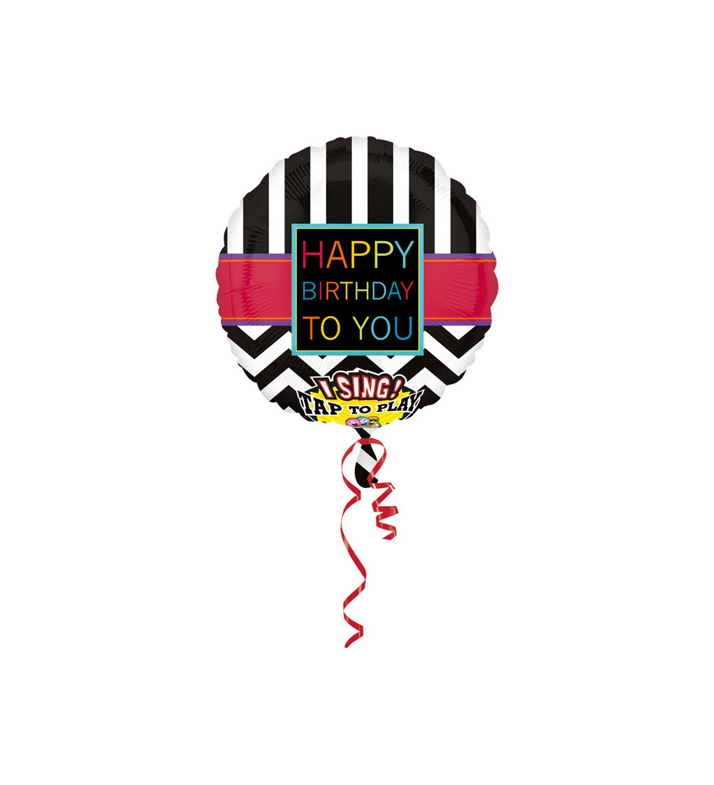 Zpívající balónek - Happy birthday to you