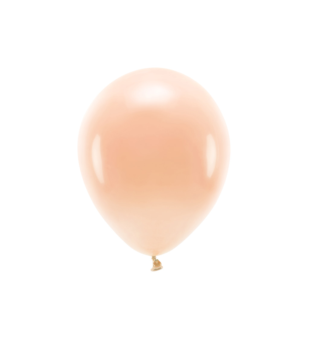 ECO pastelové balónky - broskvové