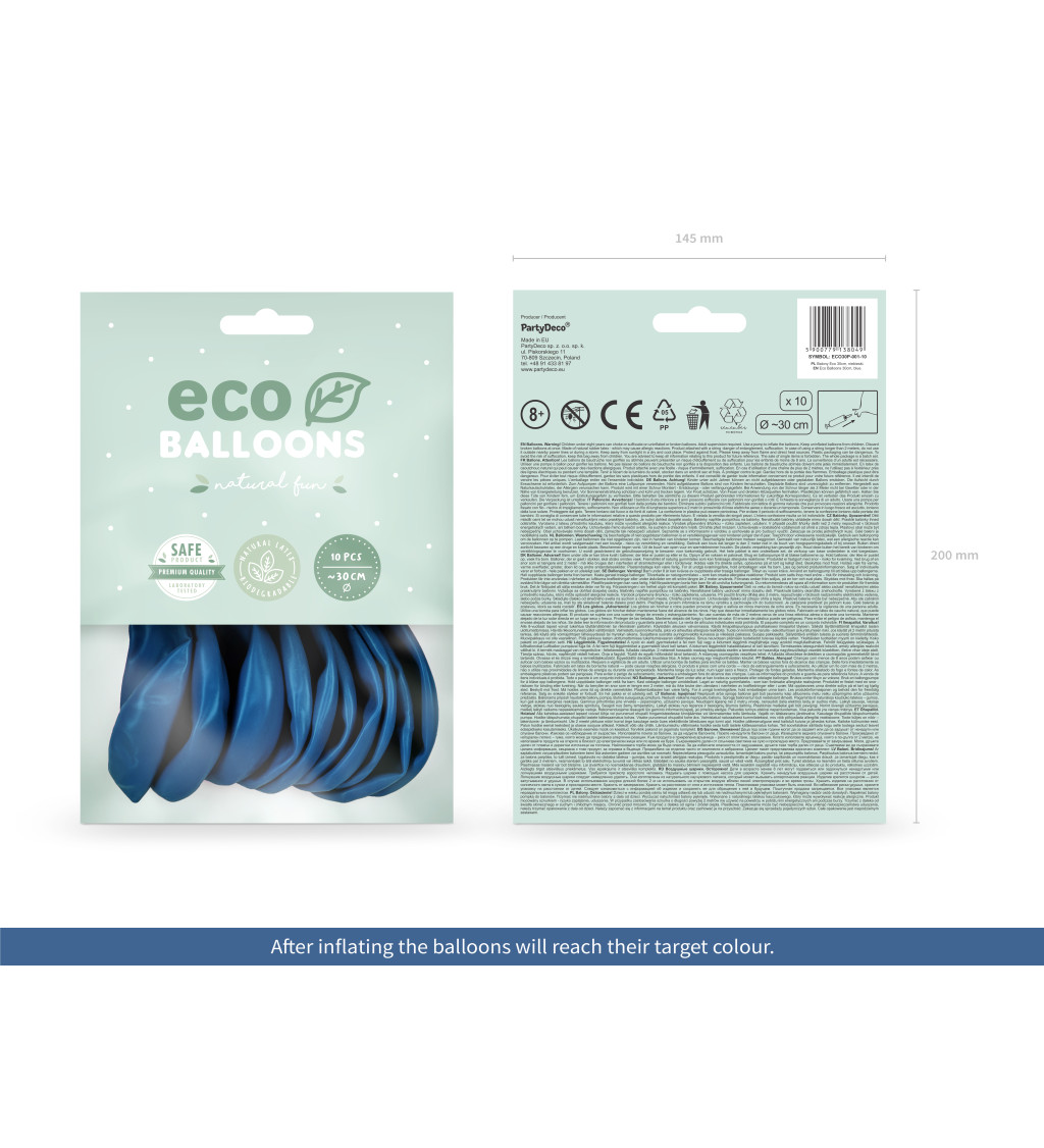ECO balonky- modré