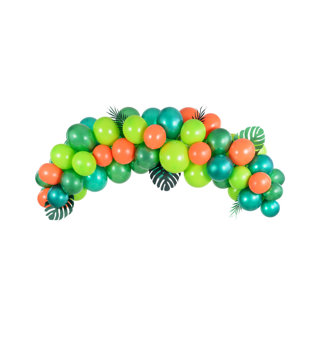 ECO balónky  pastelové - zelené - 10 ks