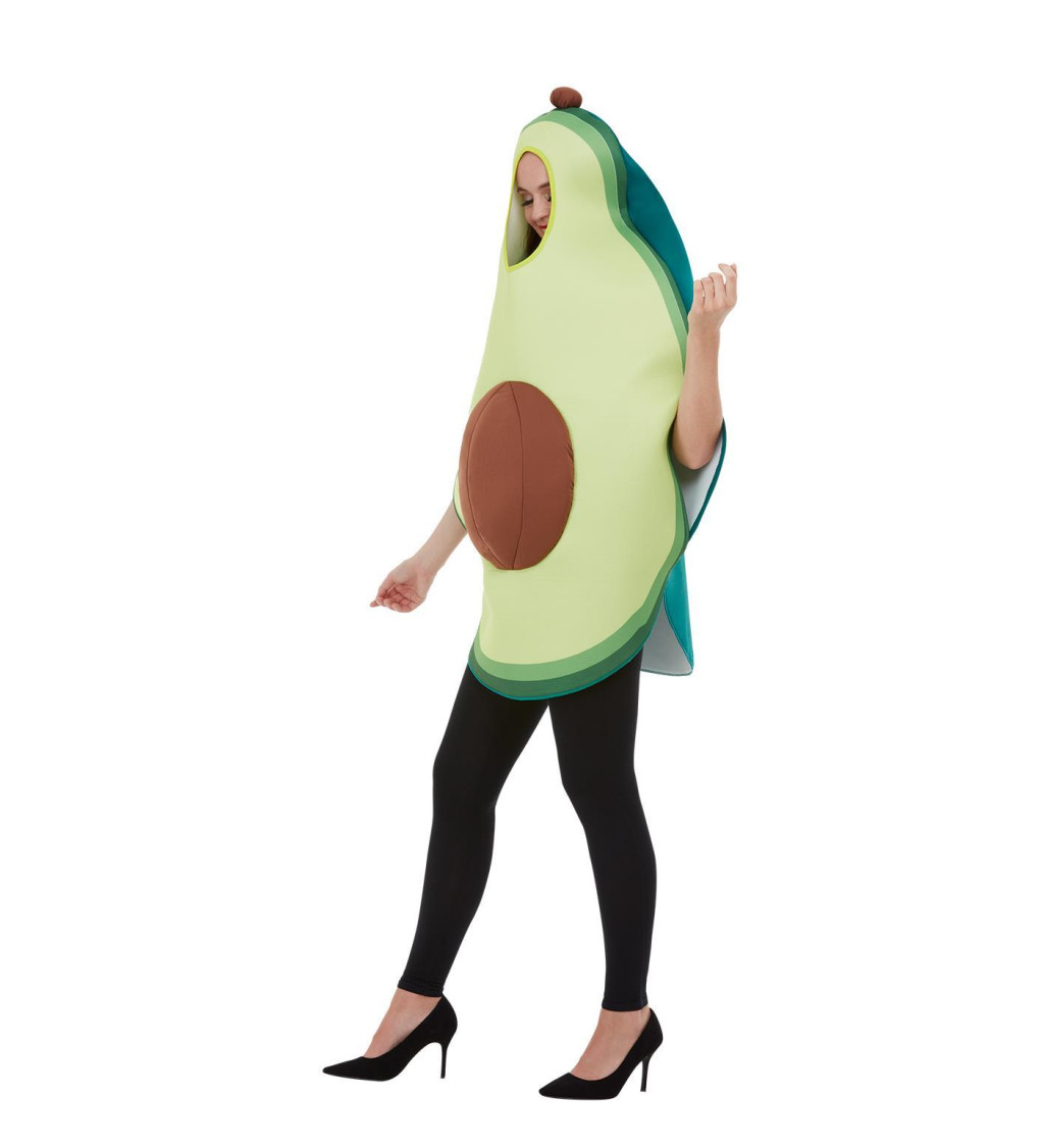 Vtipný kostým - avokádo