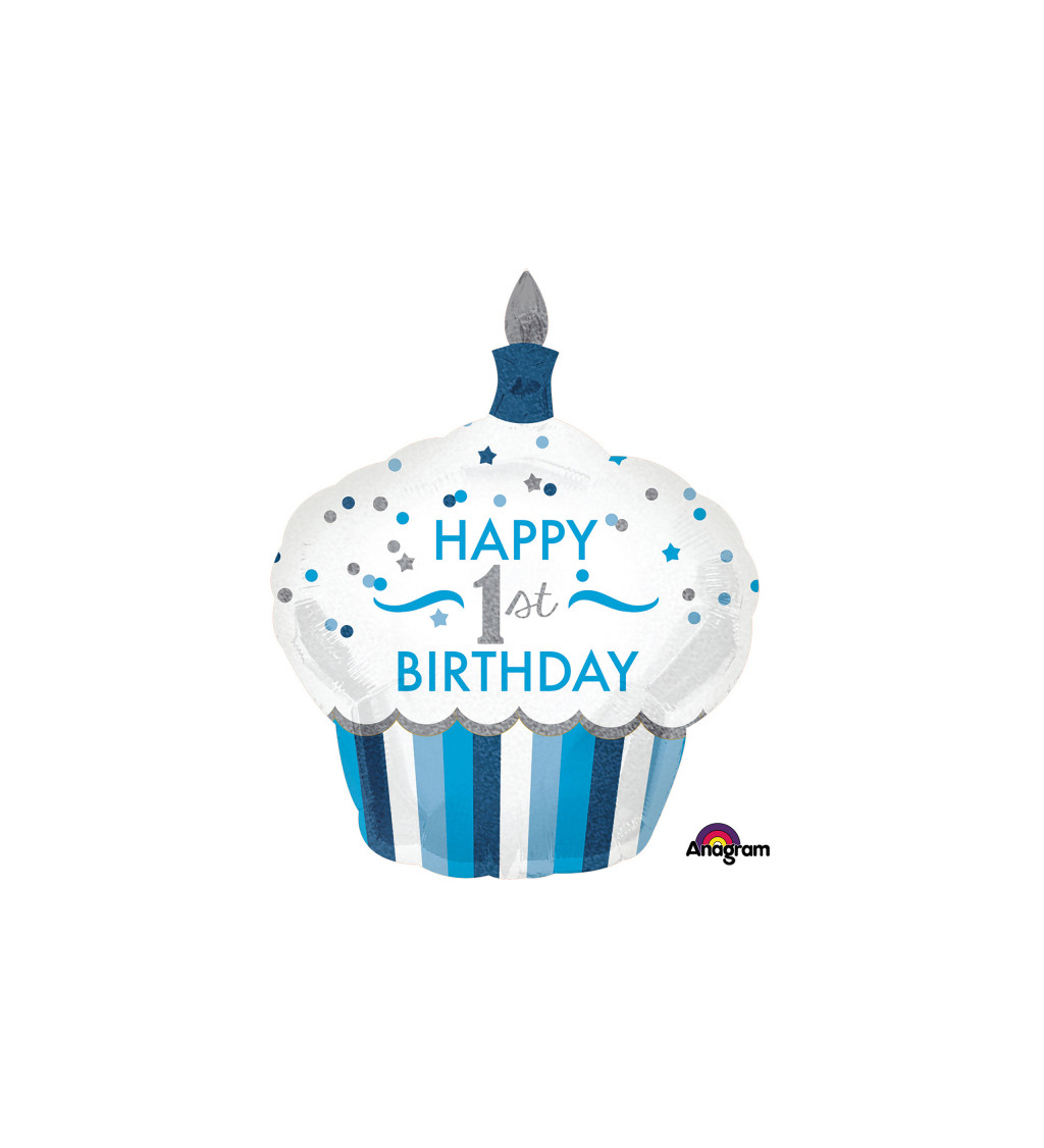 Balónek-  Happy 1st Birthday