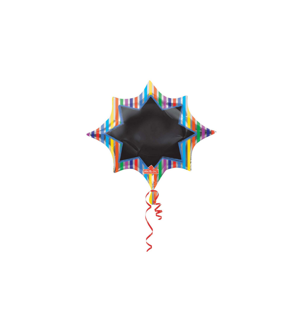 Popisovací balónek - hvězda