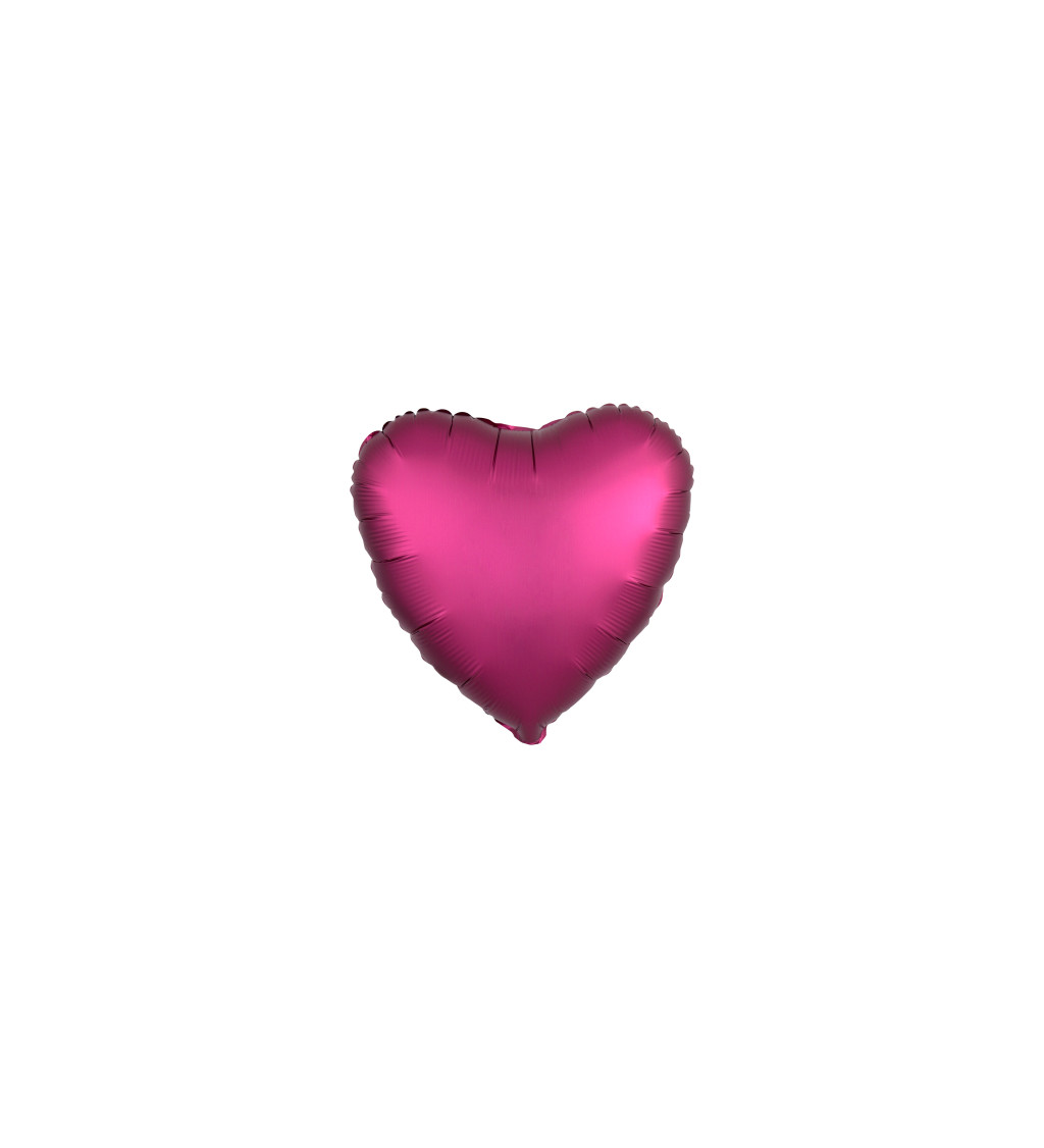 Balónek - fóliové srdce růžové