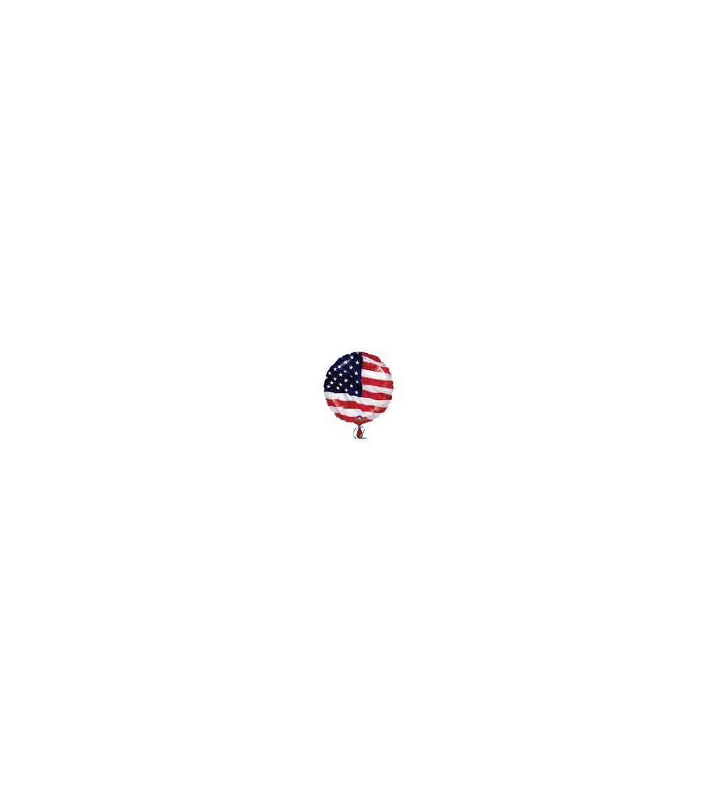 Fóliový balónek - vlajka USA