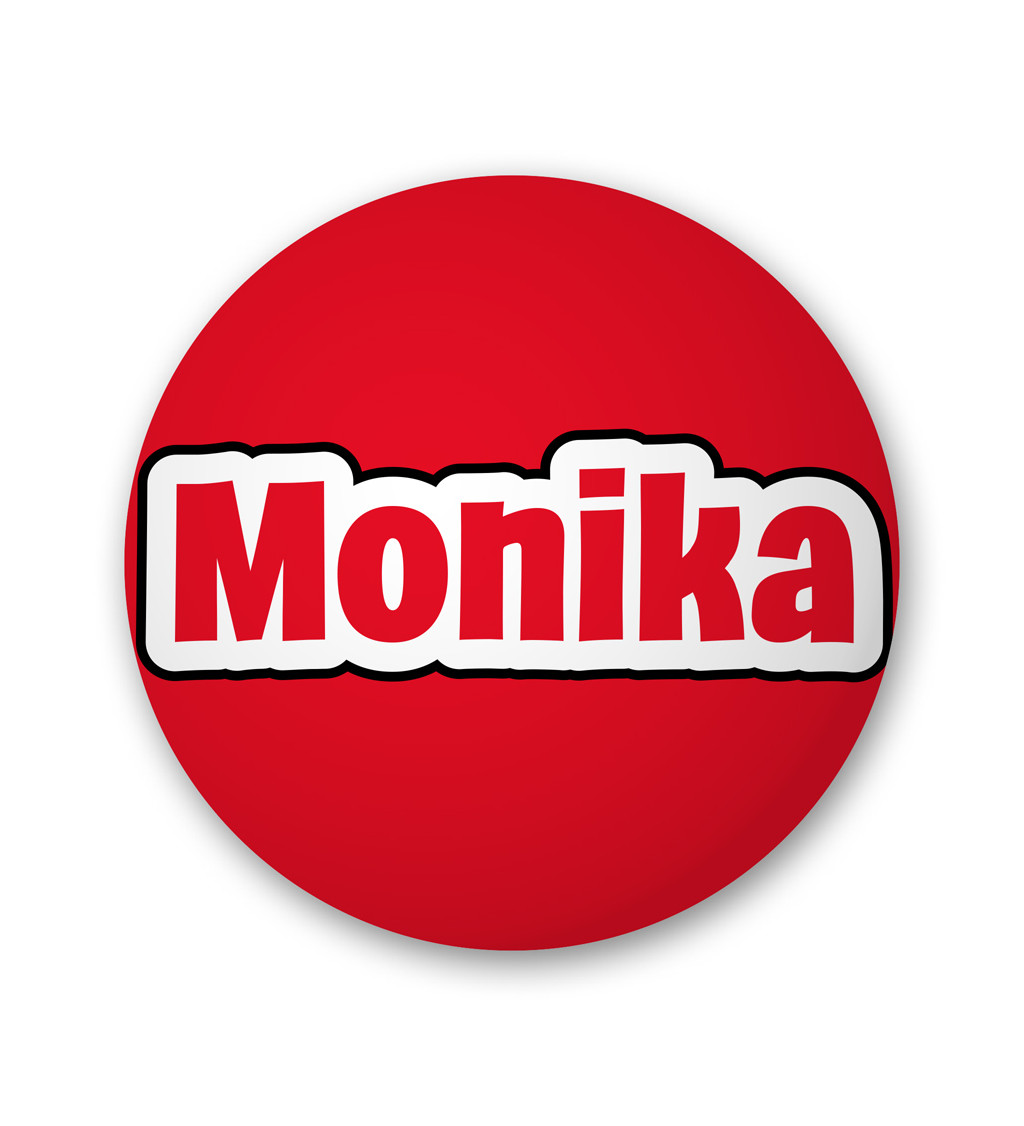 Placka se jménem - Monika