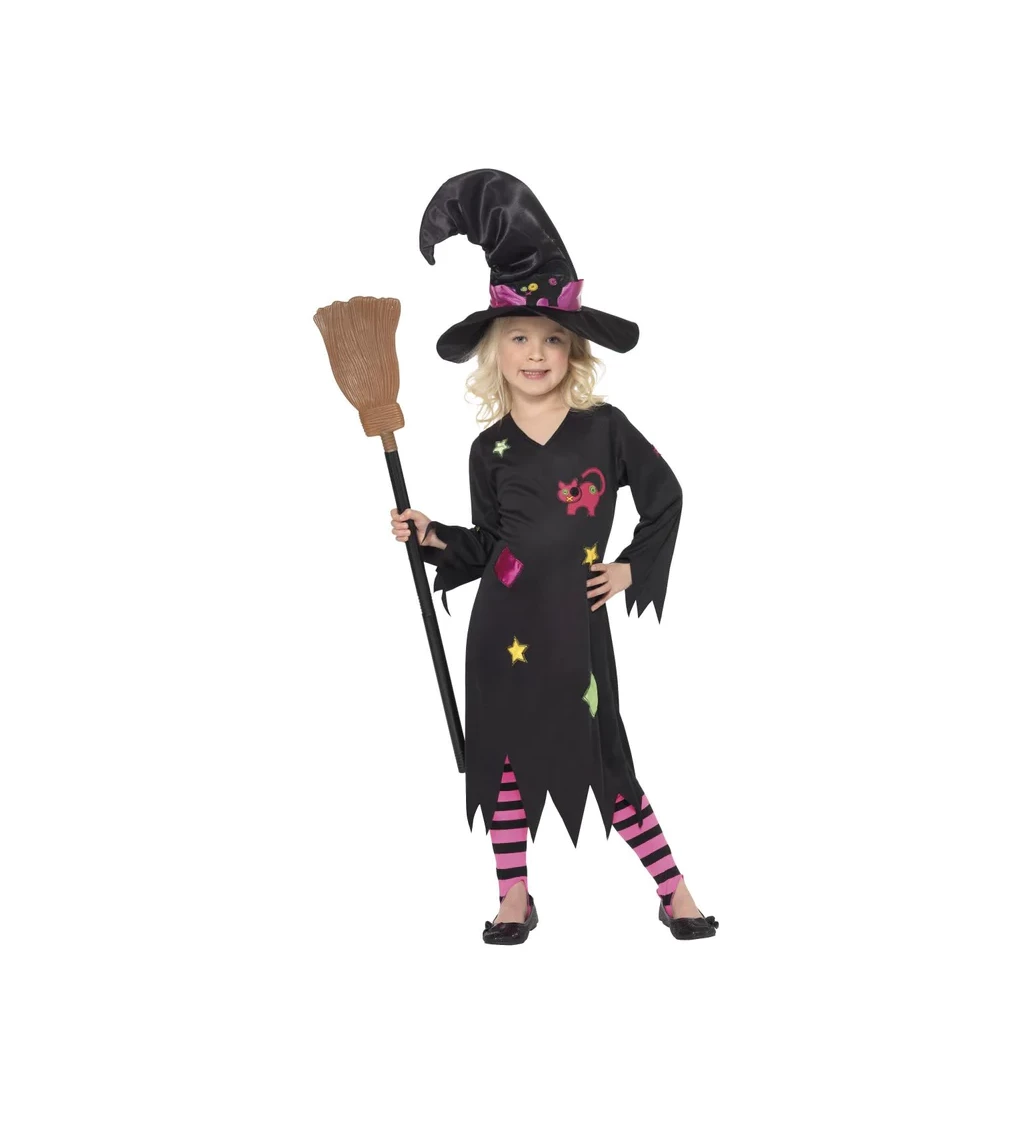 Dětský kostým - Malá čarodějka