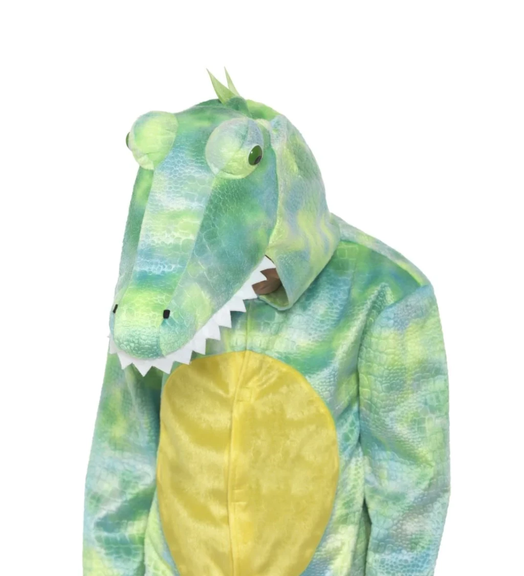 Dětský kostým - Dinosaurus zelený