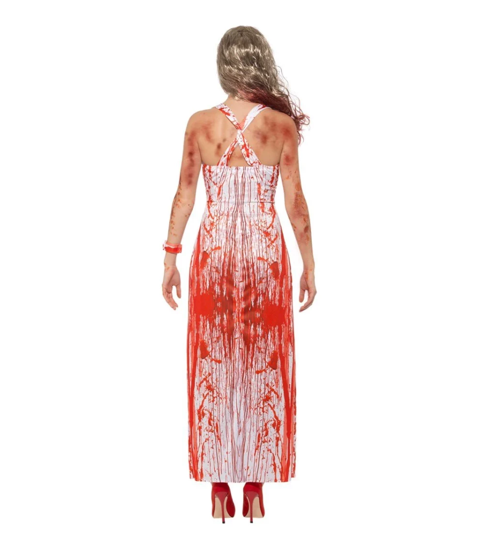 Dámské krvavé šaty