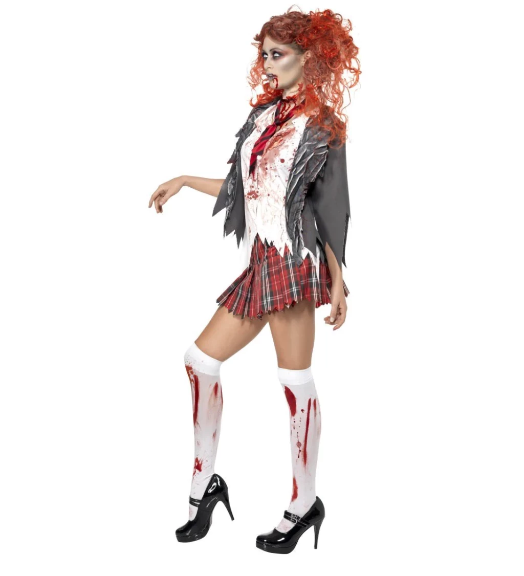 Kostým - Zombie školačka
