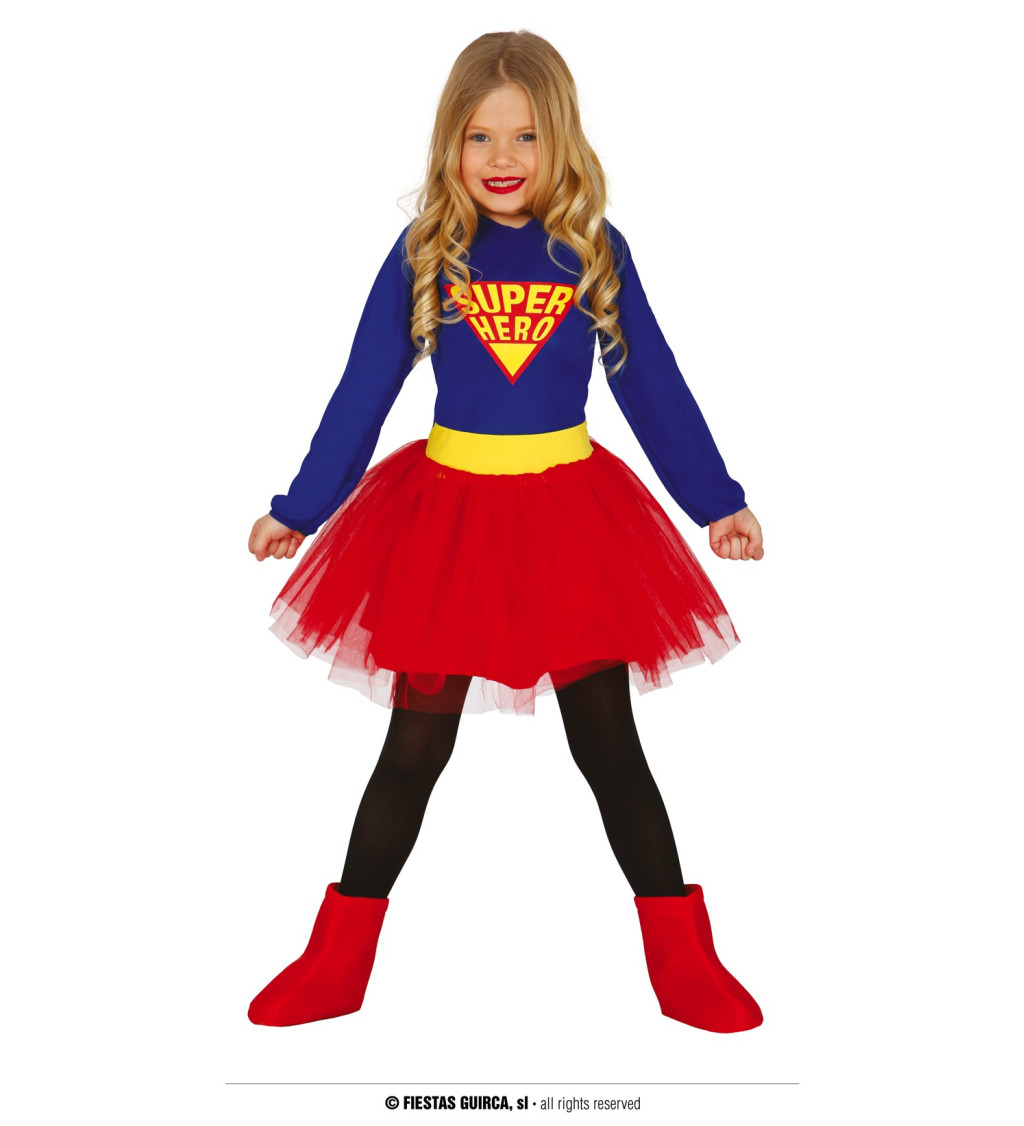 Dětský kostým Superhrdinky
