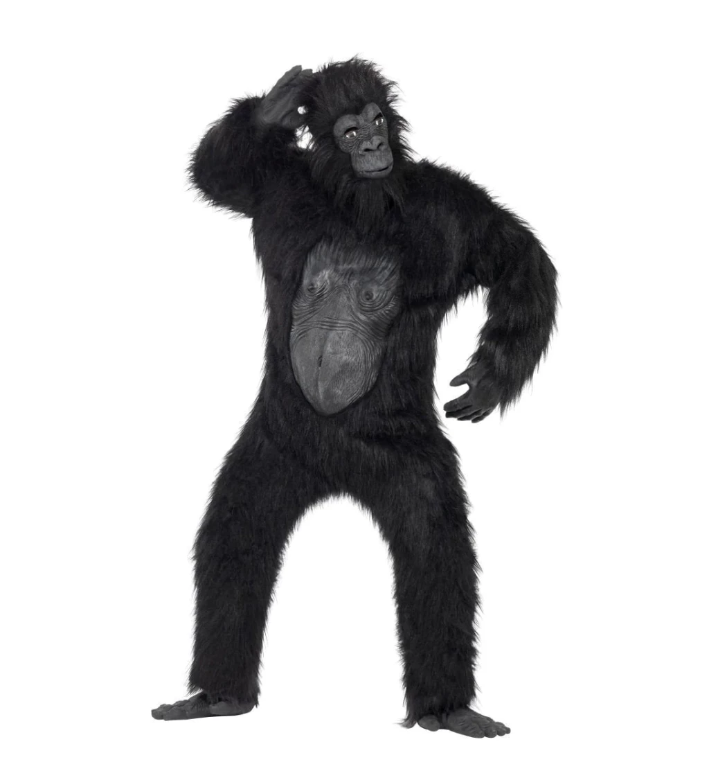 Kostým Gorily - deluxe