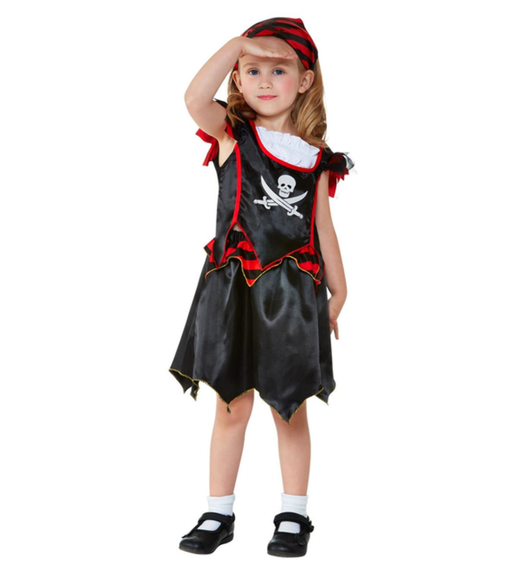 Dětský kostým - pirátka