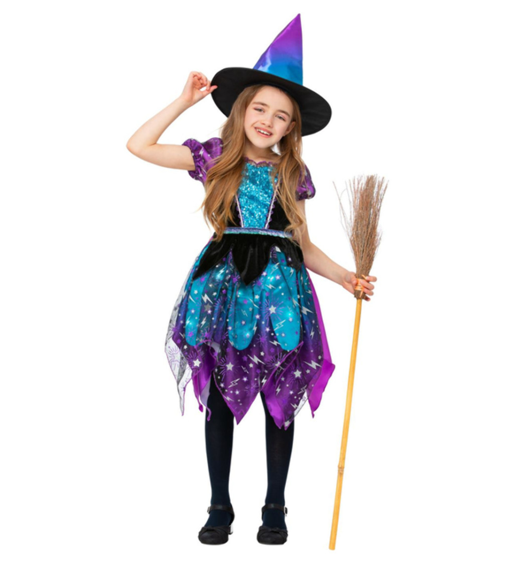 Dětský kostým měsíční čarodějka