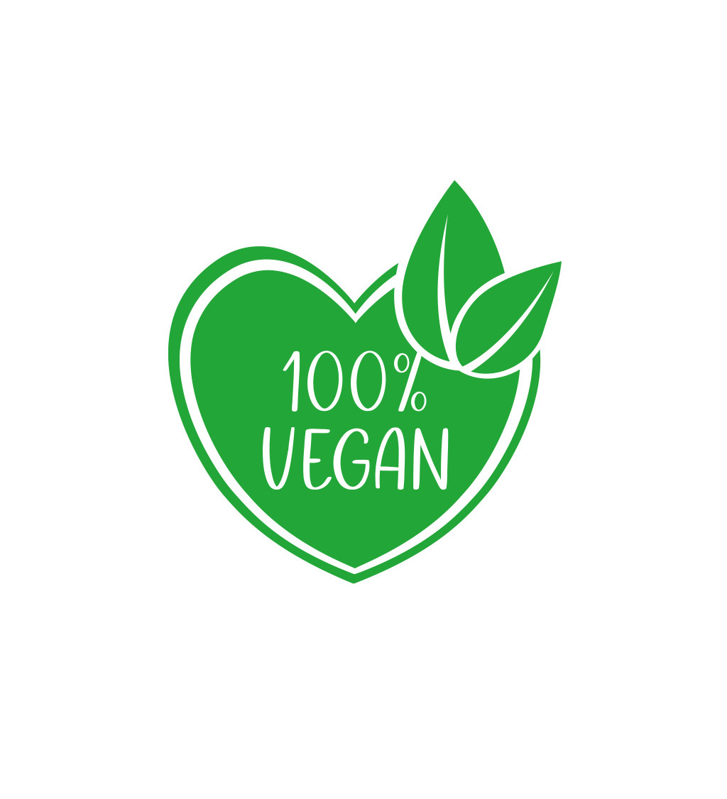 Dámské tričko bílé - 100% vegan