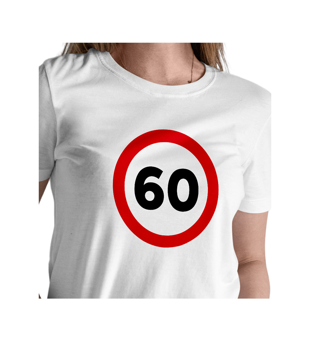 Dámské tričko bílé - 60