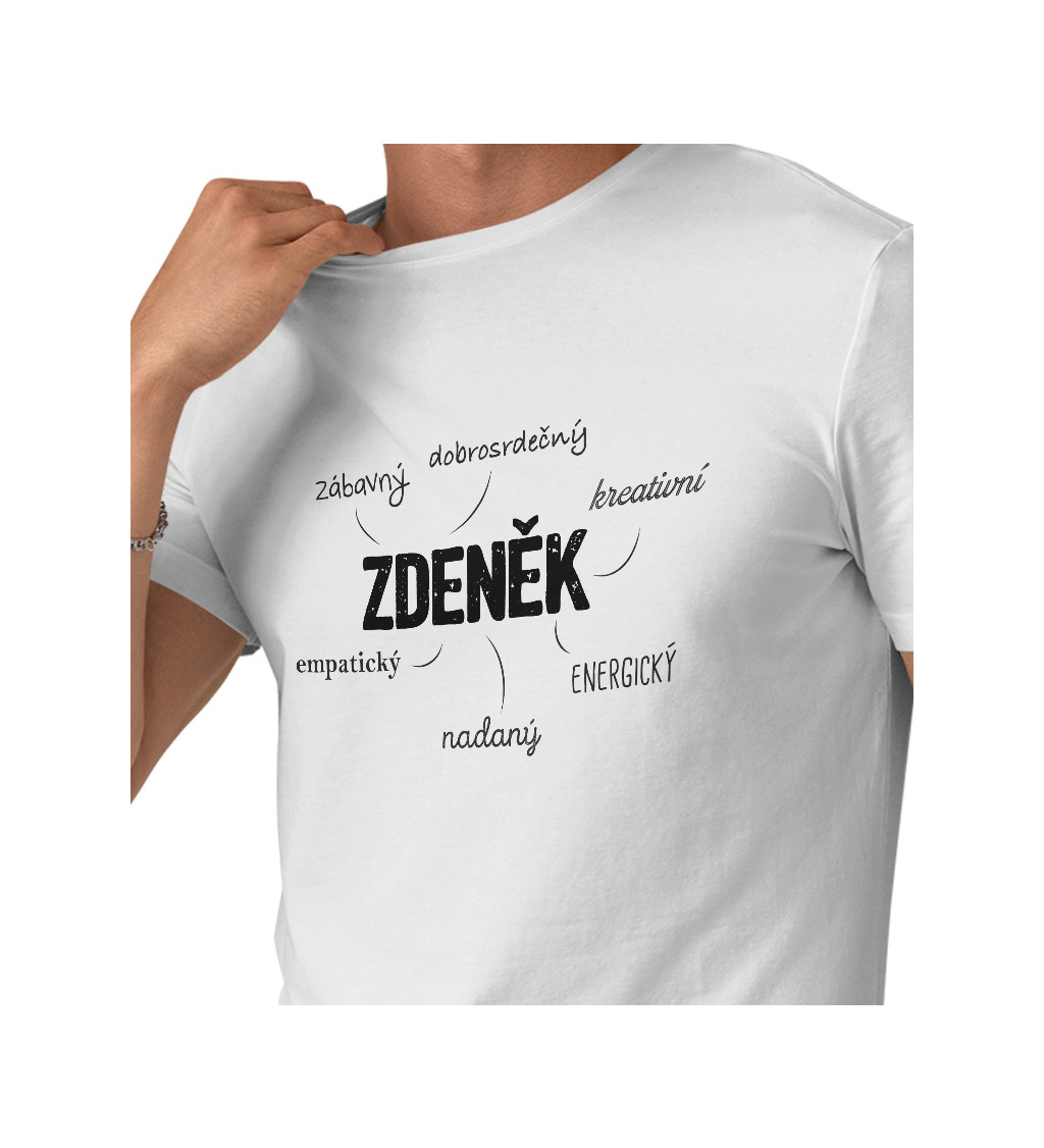 Pánské triko bílé Zdeněk L