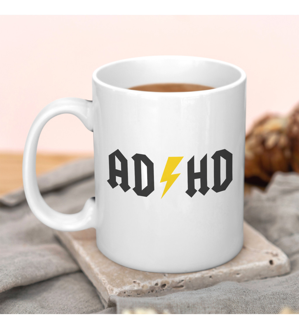 Hrnek bílý - ADHD
