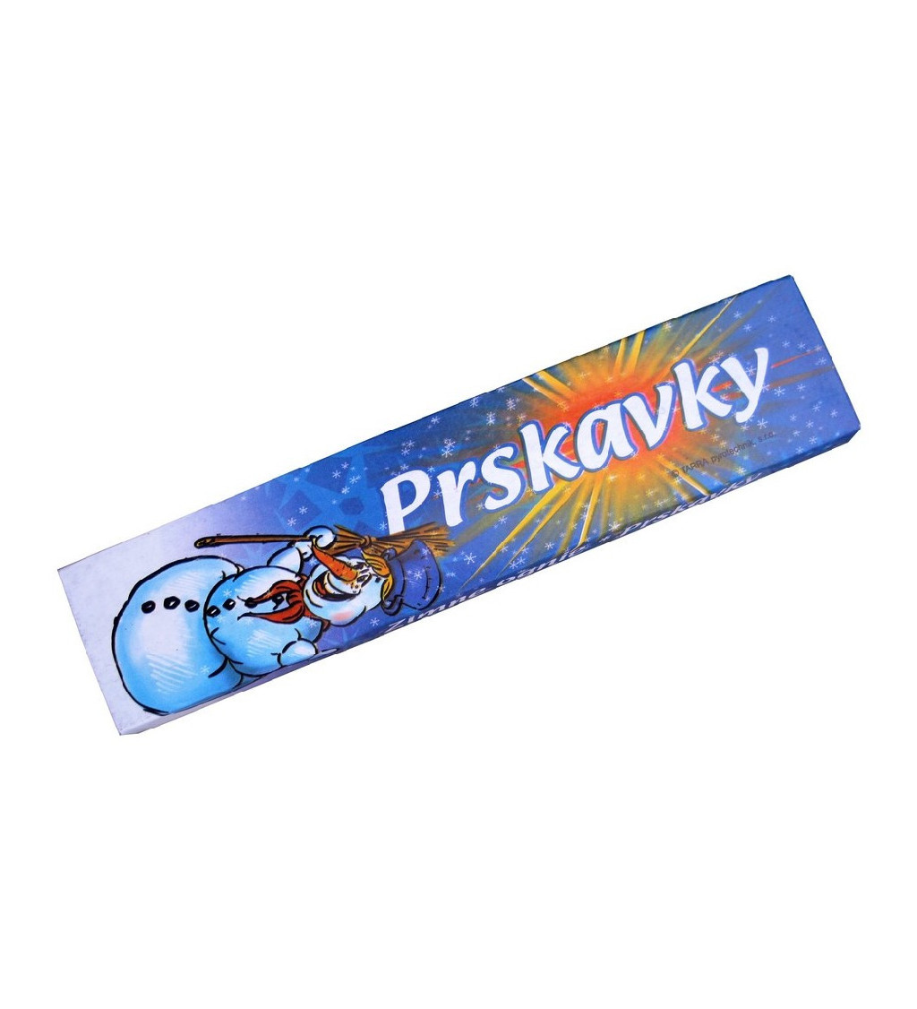 Prskavky v délce 16 cm