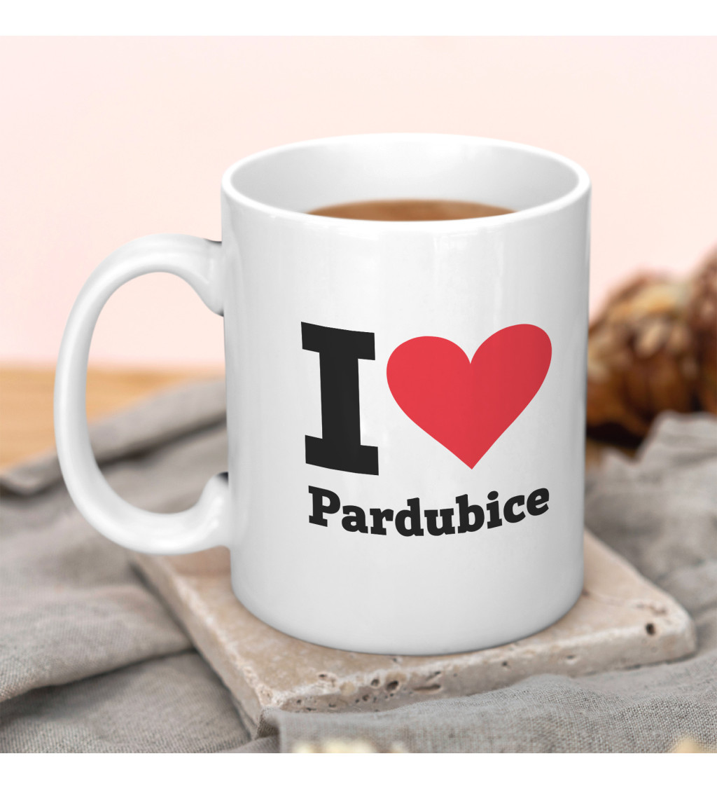 Hrnek - I love Pardubice