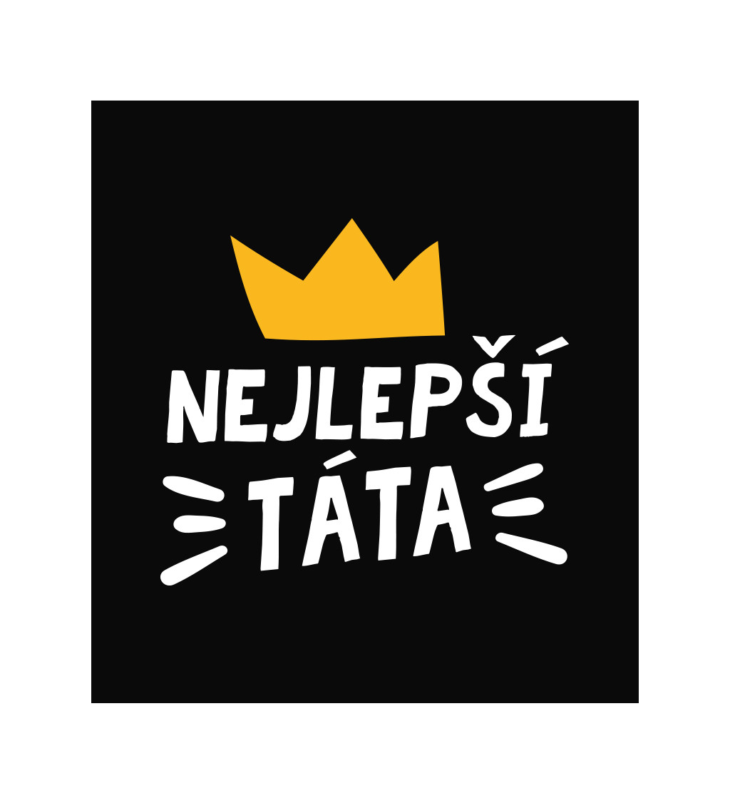 Zástěra černá -Nejlepší táta