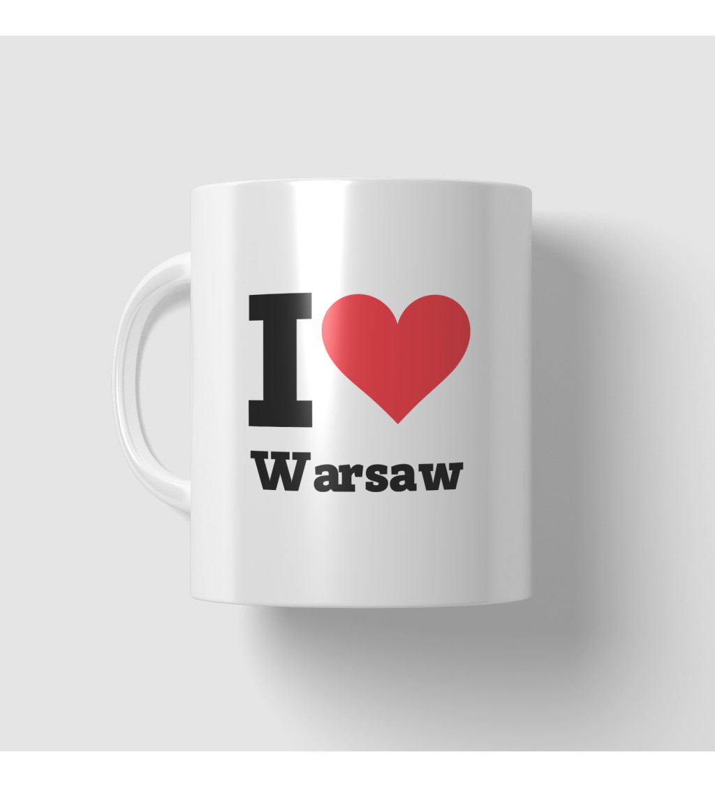 Hrnek - I love Warsaw