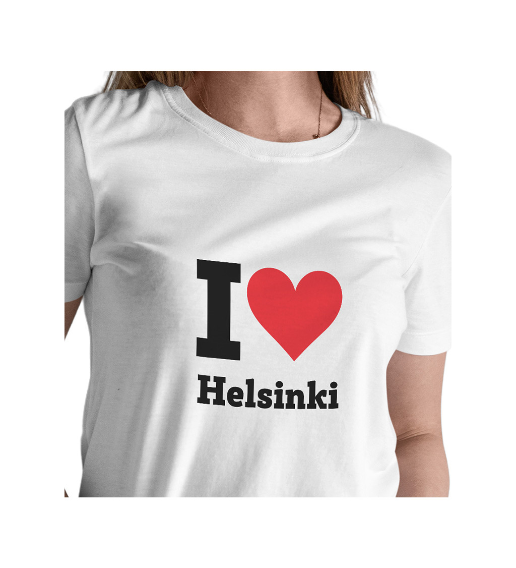 Dámské triko - I love Helsinki