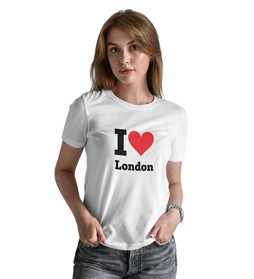 Dámské triko - I love London