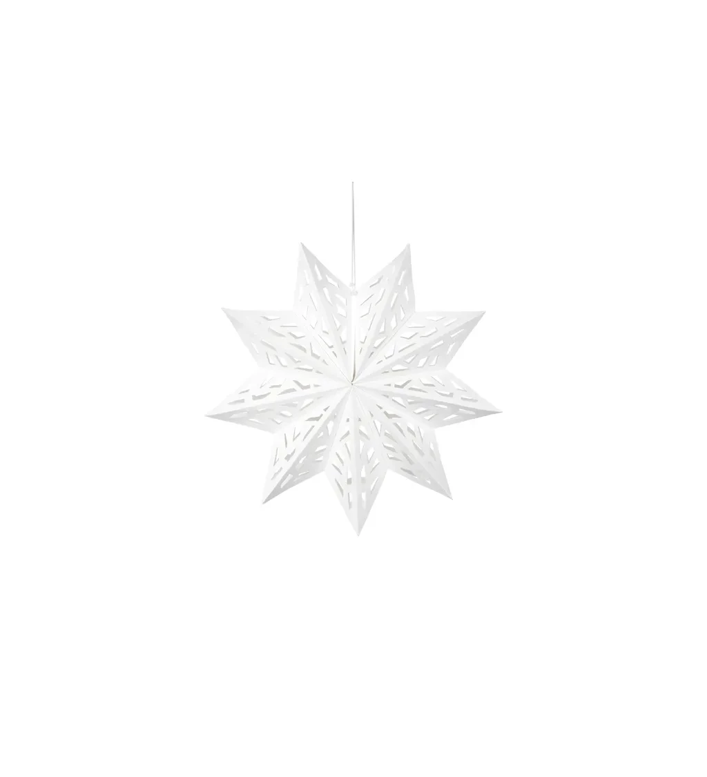 Vánoční hvězda - papírová